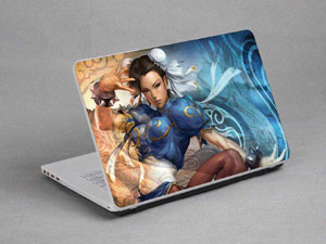 game street fighter chun li girl Laptop decal Skin for ASUS Vivobook X556UR 11868-542-Pattern ID:541