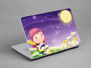 Anime, little girl. Laptop decal Skin for LENOVO Flex 2 (15 inch) 9647-549-Pattern ID:548