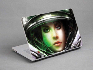 StarCraft, female warrior. Laptop decal Skin for HP Pavilion x360 14-cd0006nl 51016-554-Pattern ID:553