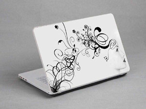 Woman, flower. floral Laptop decal Skin for LENOVO Flex 2 (15 inch) 9647-555-Pattern ID:554