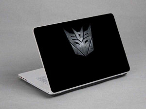 Transformers logo black Laptop decal Skin for ASUS X202 10923-570-Pattern ID:569