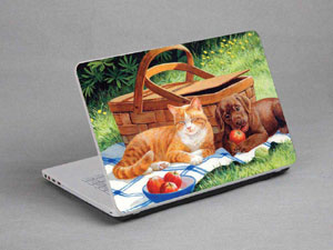 Cat Laptop decal Skin for CLEVO W650SJ 9323-572-Pattern ID:571