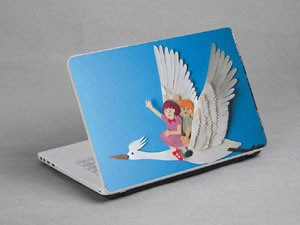 Paper-cut painting, crane Laptop decal Skin for ASUS X501A-XX145 1197-591-Pattern ID:590