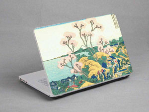 Chinese water and ink landscape painting Laptop decal Skin for HP Pavilion x360 13-u100ns 50230-597-Pattern ID:596