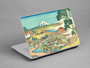 Chinese water and ink landscape painting Laptop decal Skin for DELL Inspiron 15 5000 i5559 11042-600-Pattern ID:599