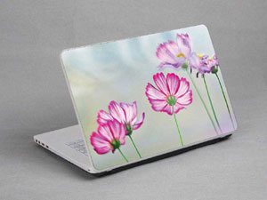 Chinese water and ink landscape painting flower floral Laptop decal Skin for MSI GE72 6QL 10764-601-Pattern ID:600