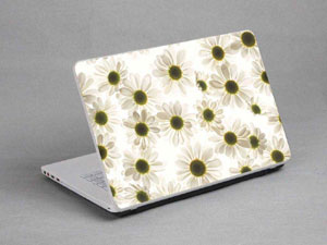 Flowers floral Laptop decal Skin for MSI GL65 Leopard 10SDK-222 16746-613-Pattern ID:612
