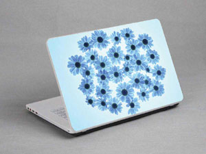 Flowers floral Laptop decal Skin for DELL New Inspiron 17 5000 Series 9683-614-Pattern ID:613