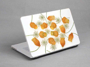 Flowers floral Laptop decal Skin for MSI Summit E16 Flip A13V 54387-619-Pattern ID:618