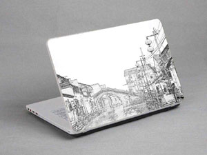 Sketch, Watertown Laptop decal Skin for MSI GT83VR TITAN SLI-252 11376-624-Pattern ID:623