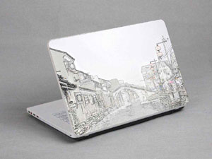 Sketch, Watertown Laptop decal Skin for MSI GS43VR 6RE PHANTOM PRO 10722-627-Pattern ID:626