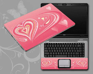 Love, heart of love Laptop decal Skin for HP EliteBook 8470p laptop-skin 2101?Page=4  -63-Pattern ID:63