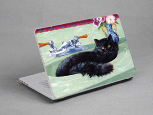 Cat Laptop decal Skin for DELL New Inspiron 11 3000 Series Touch laptop-skin 7814?Page=33  -654-Pattern ID:653