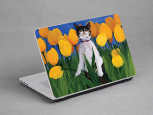 Cat Laptop decal Skin for DELL Inspiron 15 7000 2-in-1 10814-657-Pattern ID:656