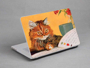 Cat Laptop decal Skin for HP Pavilion 15-ec0006nt 49371-659-Pattern ID:658