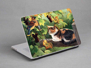 Cat Laptop decal Skin for SAMSUNG ATIV Book 7 NP740U3E-X01HU 9208-665-Pattern ID:664