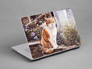 Cat Laptop decal Skin for TOSHIBA Satellite L50-BBT2N22 9605-667-Pattern ID:666