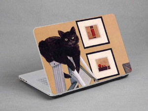 Cat Laptop decal Skin for MSI Modern 14 B11MO-610 53319-669-Pattern ID:668