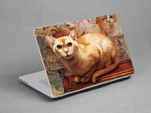 Cat Laptop decal Skin for MSI P75 Creator-469 53775-670-Pattern ID:669
