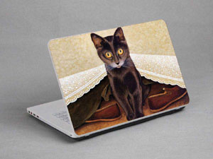 Cat Laptop decal Skin for TOSHIBA Satellite L455-S5000 6196-671-Pattern ID:670