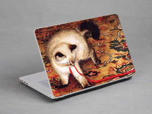 Cat Laptop decal Skin for TOSHIBA Tecra A50 8313-673-Pattern ID:672