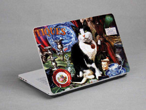 Cat Laptop decal Skin for MSI GT83VR TITAN SLI-252 11376-676-Pattern ID:675