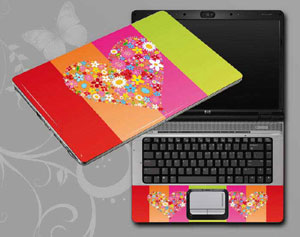 Love, heart of love Laptop decal Skin for HP Envy 14-3010tu Spectre 2108-68-Pattern ID:68