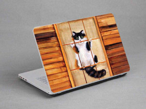 Cat Laptop decal Skin for FUJITSU LIFEBOOK S751 1786-683-Pattern ID:682