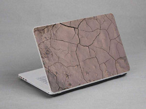 Dry cracking, land Laptop decal Skin for MSI GT80 Titan SLI-001 53847-690-Pattern ID:689