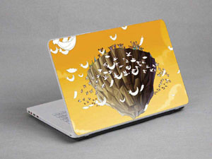 Feathers, the mountain of flight Laptop decal Skin for MSI GX630-037CA 3161-728-Pattern ID:727
