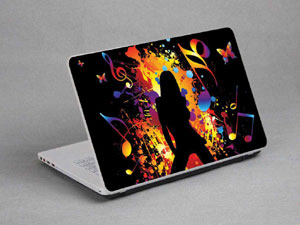 Music Festival Laptop decal Skin for APPLE Aluminum Macbook pro 1002-759-Pattern ID:758