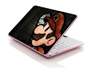 Mario, games Laptop decal Skin for ASUS X751LN 10904-893-Pattern ID:K123