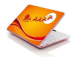 Christmas Laptop decal Skin for MSI GE72 6QL 10764-898-Pattern ID:K128