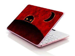 Halloween, Pumpkin, Laptop decal Skin for MSI GE72 6QL 10764-914-Pattern ID:K144