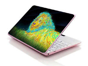 Lion Laptop decal Skin for MSI GE72 6QL 10764-925-Pattern ID:K155