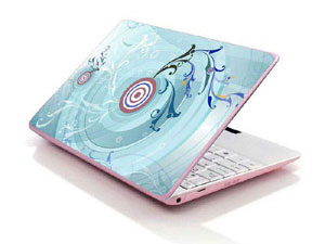  Laptop decal Skin for MSI GE72 6QL 10764-929-Pattern ID:K159