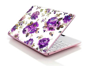 vintage floral flower floral Laptop decal Skin for MSI GT70-0NH Workstation 9158-950-Pattern ID:K180