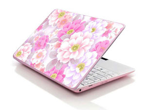 vintage floral flower floral Laptop decal Skin for MSI GE72 6QL 10764-956-Pattern ID:K186