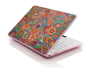 vintage floral flower floral Laptop decal Skin for MSI GT70-0NH Workstation 9158-959-Pattern ID:K189