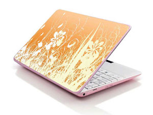 vintage floral flower floral Laptop decal Skin for MSI GE72 6QL 10764-964-Pattern ID:K194