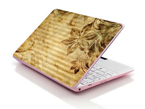 vintage floral flower floral Laptop decal Skin for MSI GE72 6QL 10764-974-Pattern ID:K204