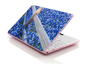 flower floral Laptop decal Skin for MSI GT70-0NH Workstation 9158-1025-Pattern ID:K255