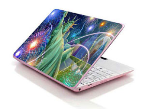 Statue of Liberty Laptop decal Skin for MSI GT73VR 6RE TITAN 10751-822-Pattern ID:K52