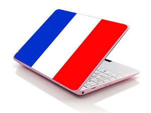 French flag Laptop decal Skin for TOSHIBA Qosmio X70-AST3G25 9987-1319-Pattern ID:K549