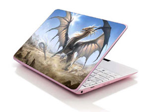 Dragon Laptop decal Skin for HP 17-by3304nz 30285-1361-Pattern ID:K591