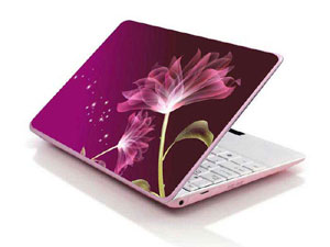 Vintage Flowers floral Laptop decal Skin for MSI GE72 6QL 10764-833-Pattern ID:K63