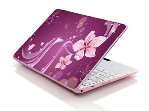 Vintage Flowers floral Laptop decal Skin for TOSHIBA Satellite L655D-S5094 9614-834-Pattern ID:K64