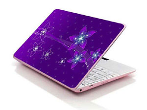 Vintage Flowers floral Laptop decal Skin for TOSHIBA Satellite L655D-S5094 9614-835-Pattern ID:K65