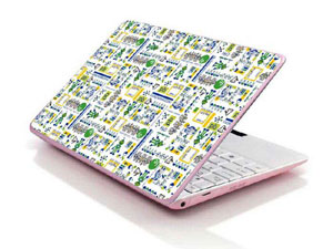  Laptop decal Skin for HP EliteBook 745 G4 Notebook PC 11302-863-Pattern ID:K93