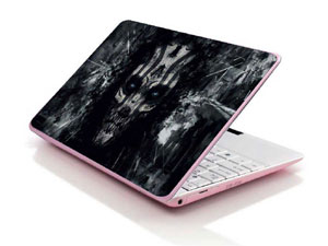 Skeleton, Halloween, Horror,skull,skeletal Laptop decal Skin for DELL  -2370-Pattern ID:Z1009